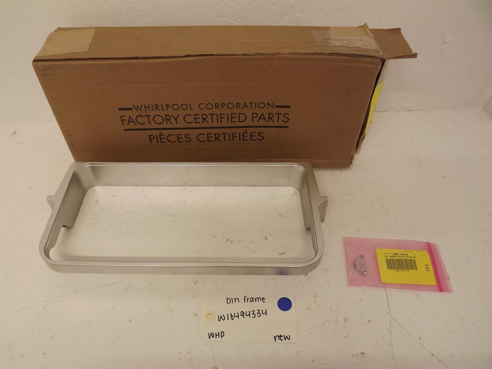 Whirlpool Refrigerator W10494334 Bin Frame New Whirlpool Refrigerator W10494334 Bin Frame New